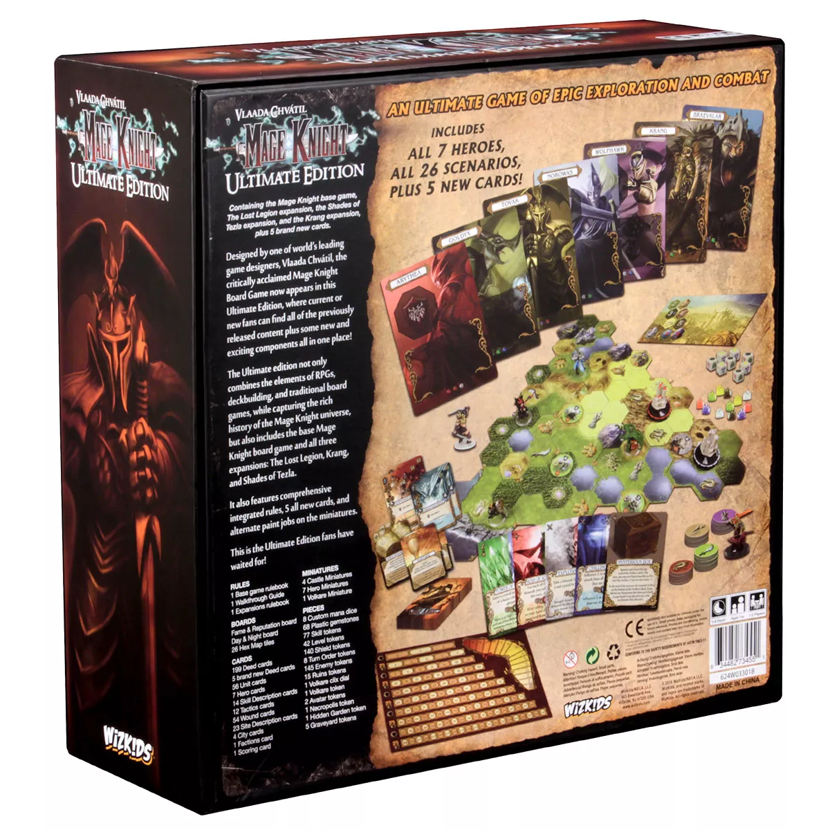 Wizkids Mage Knight Board Game: Ultimate Edition 4 Wizkids Mage Knight Board Game: Ultimate Edition - Afbeelding 2