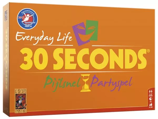 999 Games 30 Seconds Everyday Life - Bordspel 5 999 Games 30 Seconds Everyday Life - Bordspel - Afbeelding 3