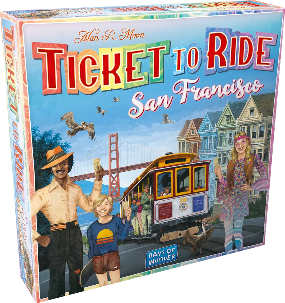 Days Of Wonder Ticket To Ride San Francisco - NL 3 Days Of Wonder Ticket To Ride San Francisco - NL