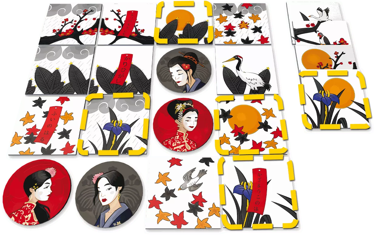 Okiya - Bordspel 4 Okiya - Bordspel - Afbeelding 2