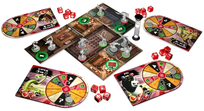 Kung Fu Panda: The Board Game 4 Kung Fu Panda: The Board Game - Afbeelding 2