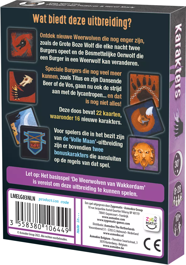 De Weerwolven Van Wakkerdam: Karakters 8 De Weerwolven Van Wakkerdam: Karakters - Afbeelding 6