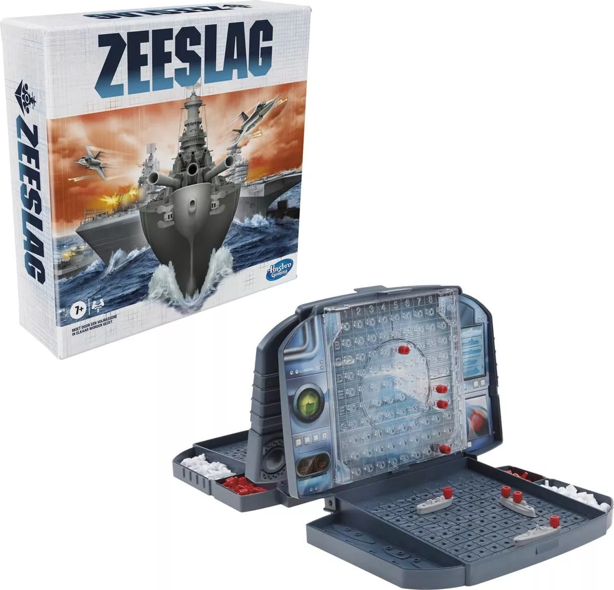Hasbro Zeeslag - Bordspel 4 Hasbro Zeeslag - Bordspel - Afbeelding 2