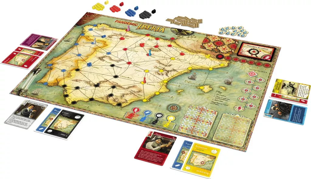 Z-Man Games Pandemic Iberia 4 Z-Man Games Pandemic Iberia - Afbeelding 2