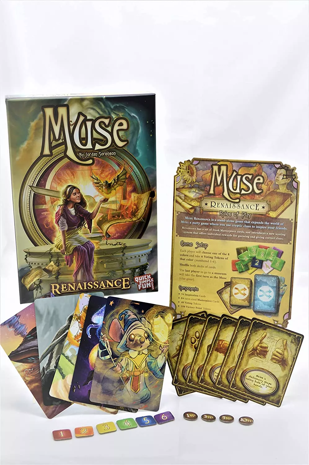 Muse Renaissance - Kaartspel 4 Muse Renaissance - Kaartspel - Afbeelding 2