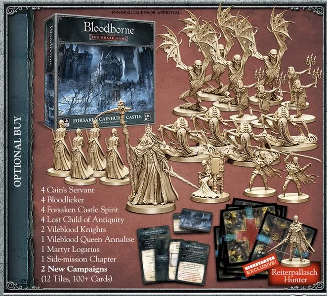 CMON Bloodborne Forsaken Cainhurst Castle 4 CMON Bloodborne Forsaken Cainhurst Castle - Afbeelding 2