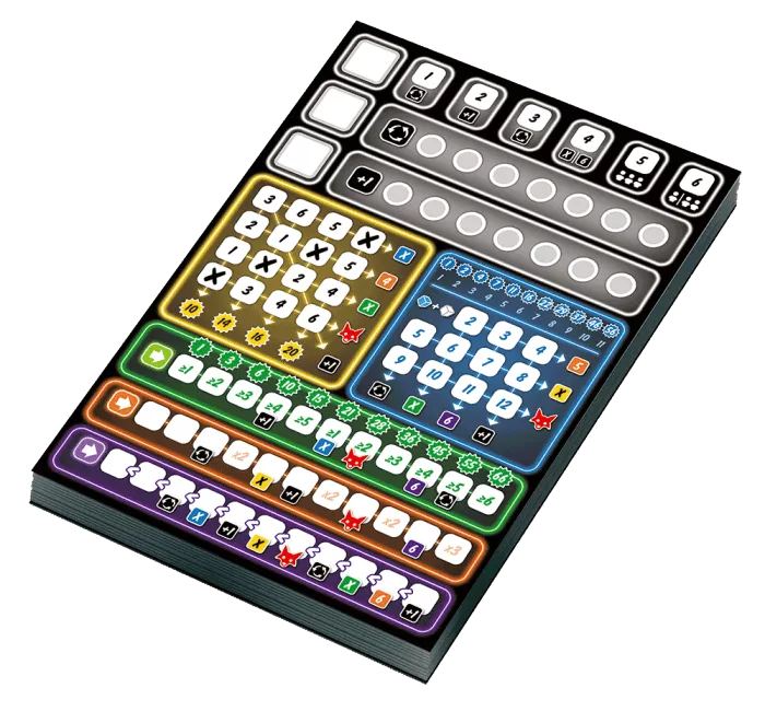 999 Games Clever Scoreblok 2 Stuks - Dobbelspel 6 999 Games Clever Scoreblok 2 Stuks - Dobbelspel - Afbeelding 4