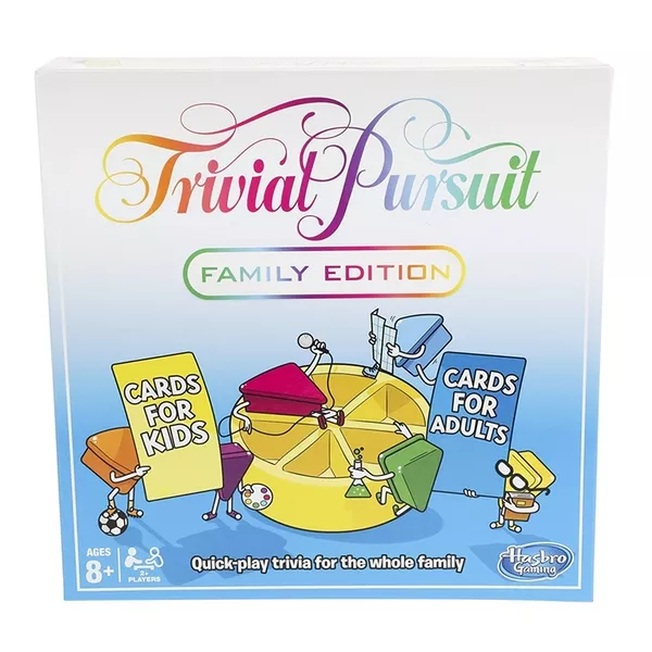 Hasbro Trivial Pursuit Family Edition 2019 - English 3 Hasbro Trivial Pursuit Family Edition 2019 - English
