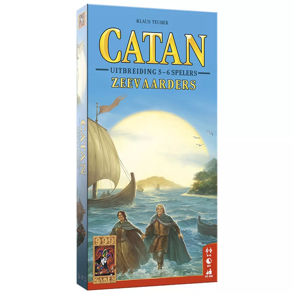 999 Games De Kolonisten Van Catan: De Zeevaarders 5/6 4 999 Games De Kolonisten Van Catan: De Zeevaarders 5/6 - Afbeelding 2