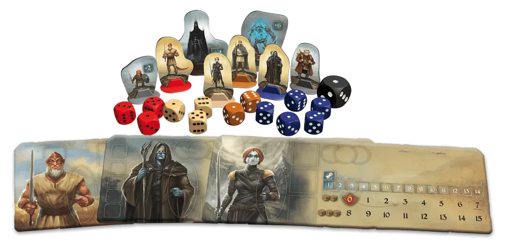 999 Games De Legenden Van Andor: Donkere Helden 5/6 - Bordspel 6 999 Games De Legenden Van Andor: Donkere Helden 5/6 - Bordspel - Afbeelding 4