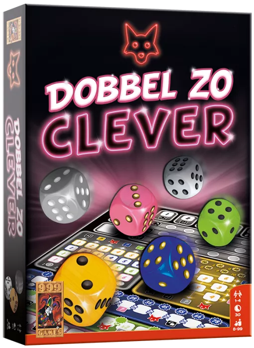 999 Games Dobbel Zo Clever - Dobbelspel 4 999 Games Dobbel Zo Clever - Dobbelspel - Afbeelding 2