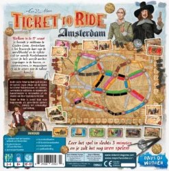 Days Of Wonder Ticket To Ride: Amsterdam - NL -Spellenhuis Winkel f3asgulaiovunlwid7exnkkagjongwe3