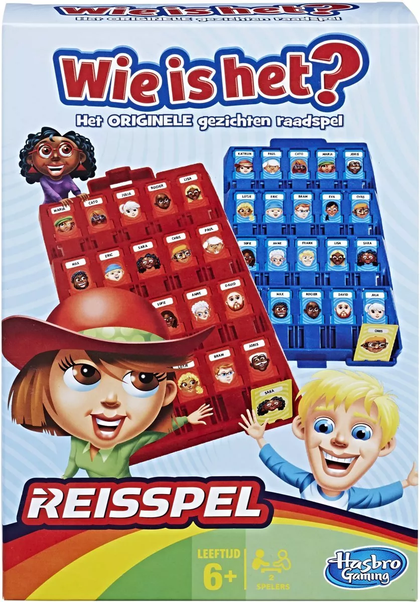Hasbro Wie Is Het? - Reiseditie 3 Hasbro Wie Is Het? - Reiseditie