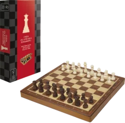 Houten Schaakspel Opvouwbaar
