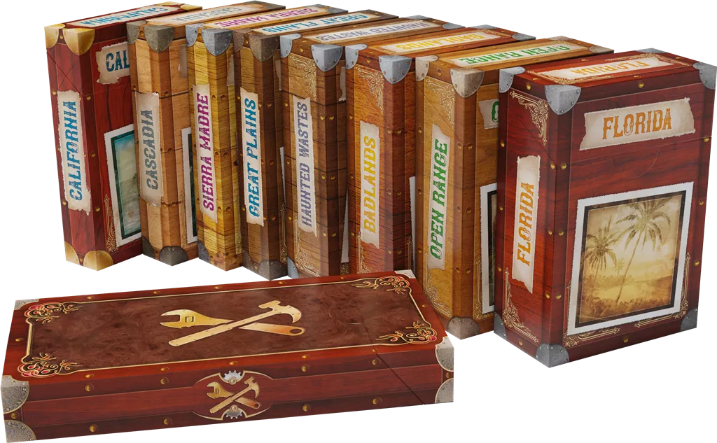 Days Of Wonder Ticket To Ride Legacy Legends Of The West EN 4 Days Of Wonder Ticket To Ride Legacy Legends Of The West EN - Afbeelding 2