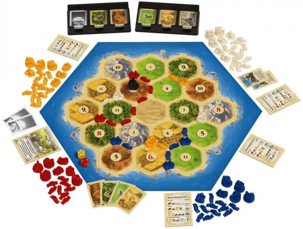 999 Games Catan: Big Box Jubileumeditie - Bordspel 4 999 Games Catan: Big Box Jubileumeditie - Bordspel - Afbeelding 2