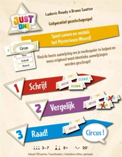 Just One Spel NL 12 Just One Spel NL -Spellenhuis Winkel just one nl 93442