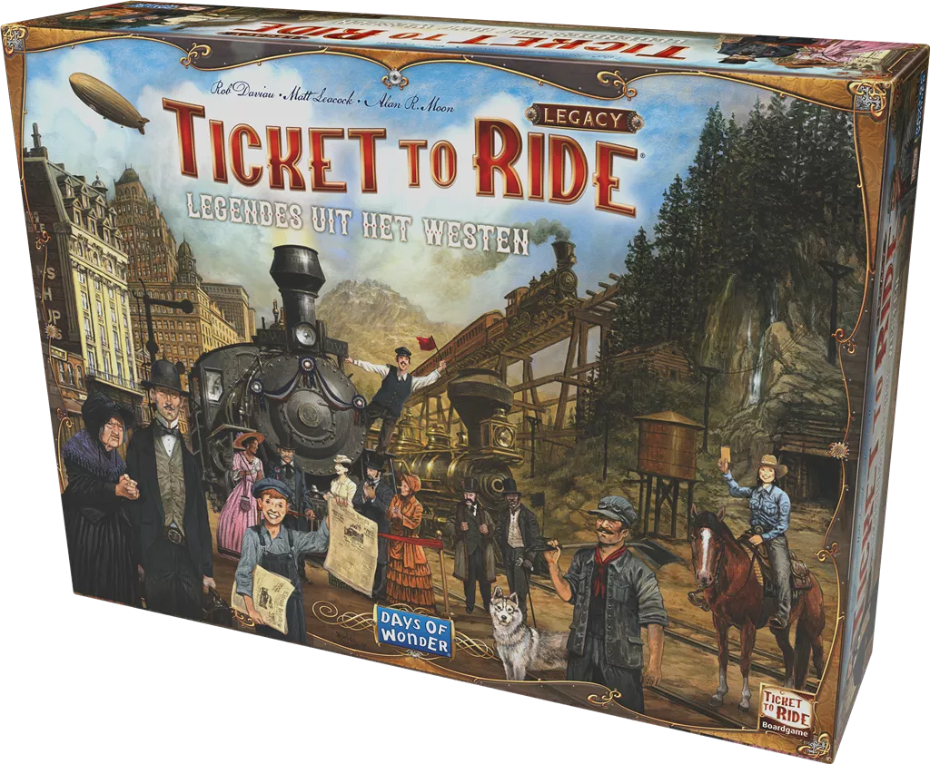 Days Of Wonder Ticket To Ride Legacy Legends Of The West EN 3 Days Of Wonder Ticket To Ride Legacy Legends Of The West EN
