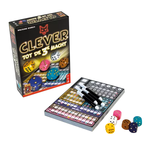 999 Games Clever Tot De Derde Macht Dobbelspel 6 999 Games Clever Tot De Derde Macht Dobbelspel - Afbeelding 4