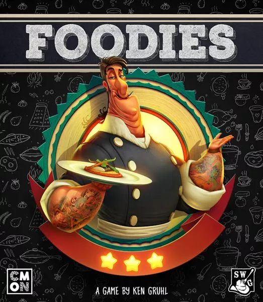 CMON Foodies - Dobbelspel 3 CMON Foodies - Dobbelspel