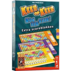 999 Games Keer Op Keer Scoreblok 3 Stuks Level 2, 3 En 4 - Dobbelspel -Spellenhuis Winkel keer op keer scoreblok 3 stuks level 2 3 en 4 dobbelspel ce14e
