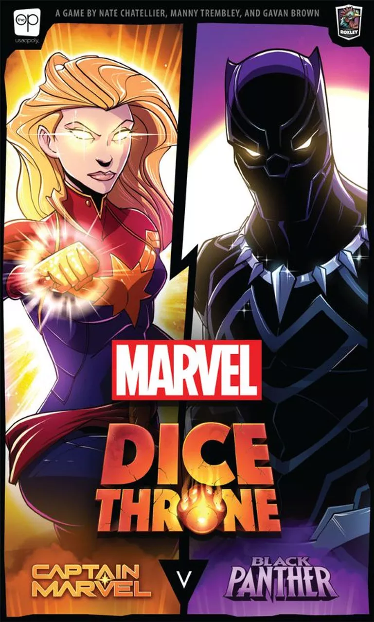 USAopoly Dice Throne Captain Marvel & Plack Panther 3 USAopoly Dice Throne Captain Marvel & Plack Panther