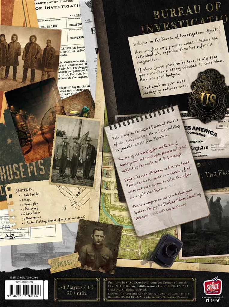 Space Cowboys Sherlock Holmes Consulting Detective Bureau Of Investigation 5 Space Cowboys Sherlock Holmes Consulting Detective Bureau Of Investigation - Afbeelding 3