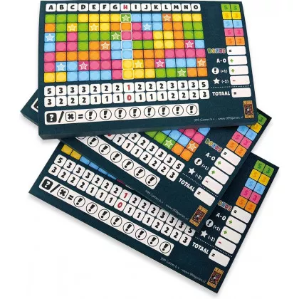 999 Games Keer Op Keer Scoreblok 3 Stuks Level 1 - Dobbelspel 8 999 Games Keer Op Keer Scoreblok 3 Stuks Level 1 - Dobbelspel - Afbeelding 6