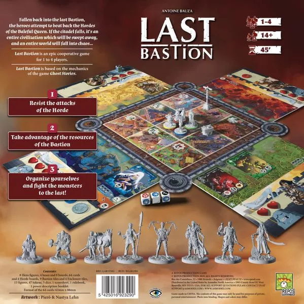 Last Bastion - Bordspel 5 Last Bastion - Bordspel - Afbeelding 3