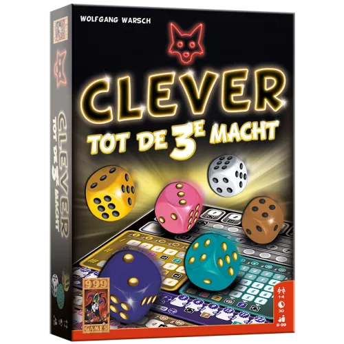 999 Games Clever Tot De Derde Macht Dobbelspel 3 999 Games Clever Tot De Derde Macht Dobbelspel