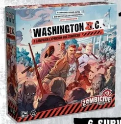 CMON Zombicide 2nd Edition Washington Z.C. Expansion