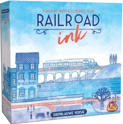 Railroad Ink (Diepblauwe Versie) - Dobbelspel