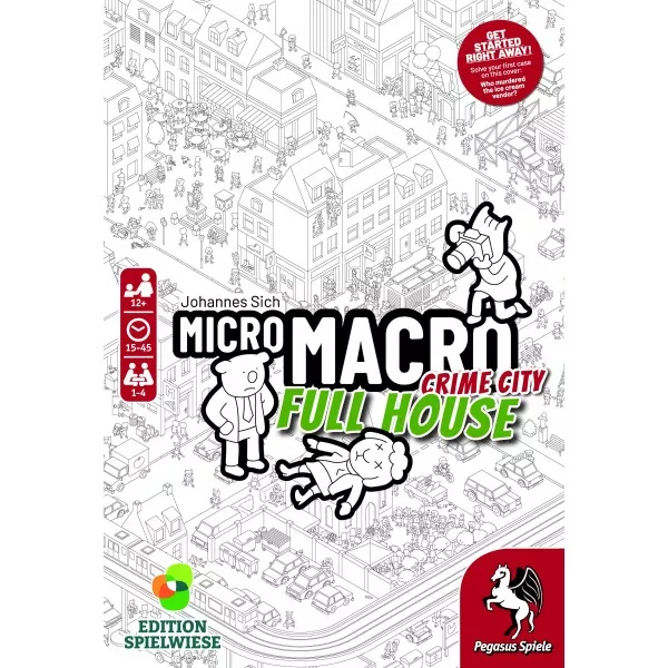 Pegasus Spiele MicroMacro : Crime City 2 – Full House EN 3 Pegasus Spiele MicroMacro : Crime City 2 – Full House EN