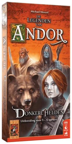 999 Games De Legenden Van Andor: Donkere Helden 5/6 - Bordspel