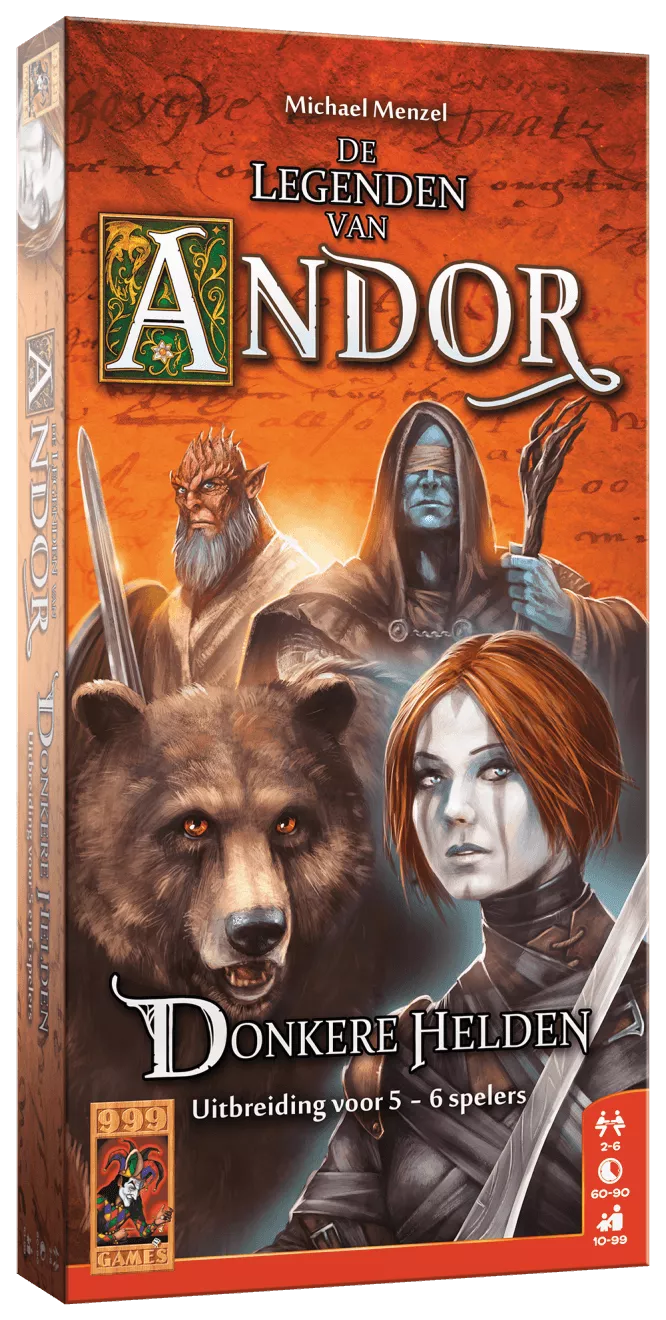 999 Games De Legenden Van Andor: Donkere Helden 5/6 - Bordspel 3 999 Games De Legenden Van Andor: Donkere Helden 5/6 - Bordspel