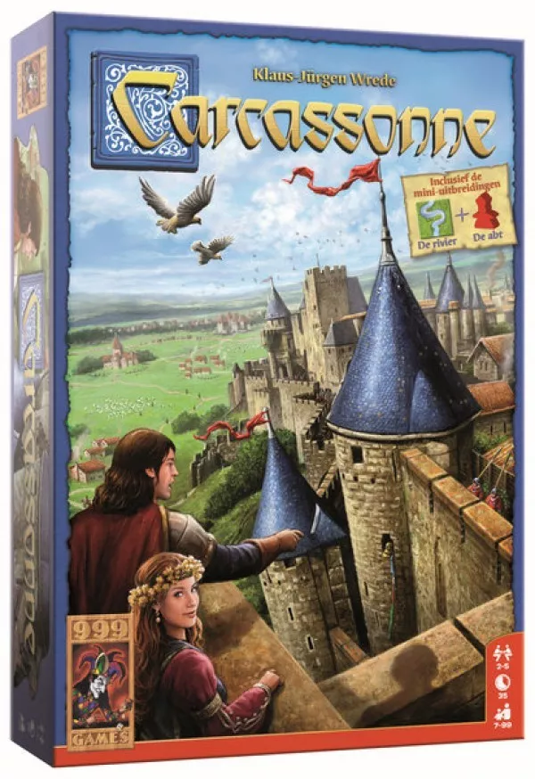 999 Games Carcassonne 4 999 Games Carcassonne - Afbeelding 2