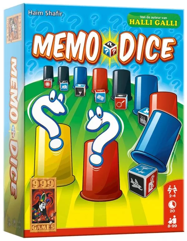 999 Games Memo Dice - Dobbelspel 3 999 Games Memo Dice - Dobbelspel