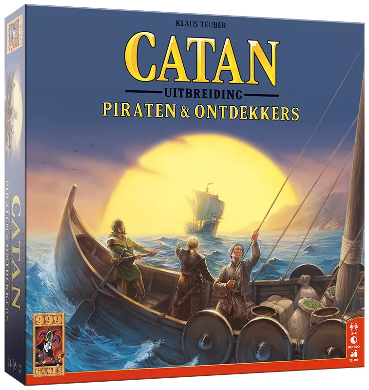 999 Games Catan: Piraten En Ontdekkers 3 999 Games Catan: Piraten En Ontdekkers