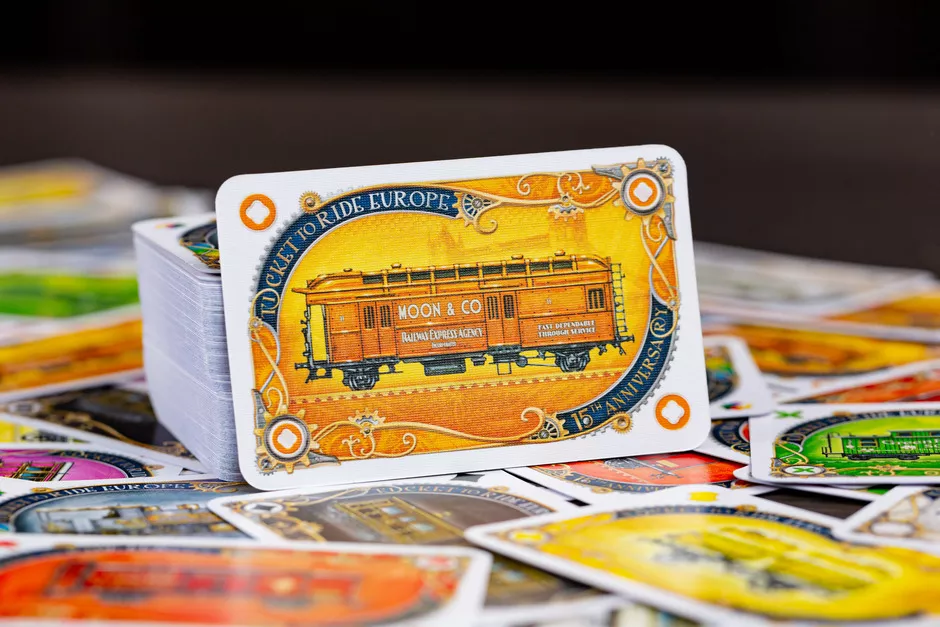 Days Of Wonder Ticket To Ride: Europe – 15th Anniversary - NL 4 Days Of Wonder Ticket To Ride: Europe – 15th Anniversary - NL - Afbeelding 2