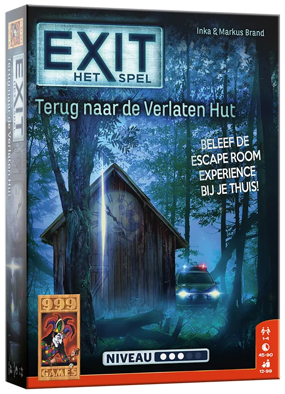 999 Games EXIT - Terug Naar De Verlaten Hut 3 999 Games EXIT - Terug Naar De Verlaten Hut
