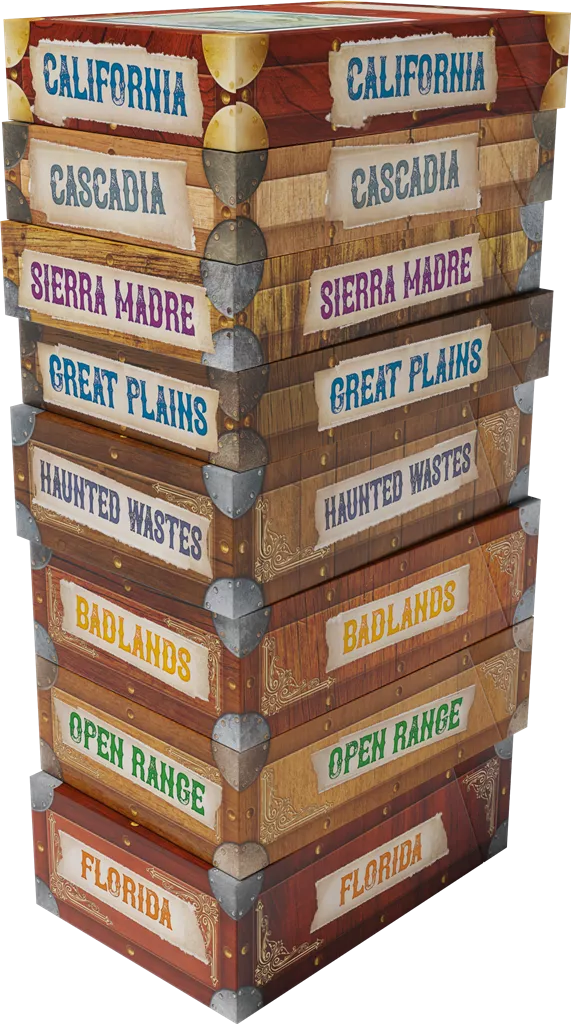 Days Of Wonder Ticket To Ride Legacy Legends Of The West EN 6 Days Of Wonder Ticket To Ride Legacy Legends Of The West EN - Afbeelding 4