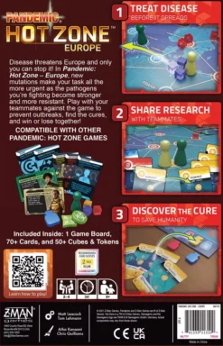 Z-Man Games Pandemic Hot Zone Europe (ENG) -Spellenhuis Winkel xiikkfcvpqasgfb6nawwhcn4wwp4ebwv
