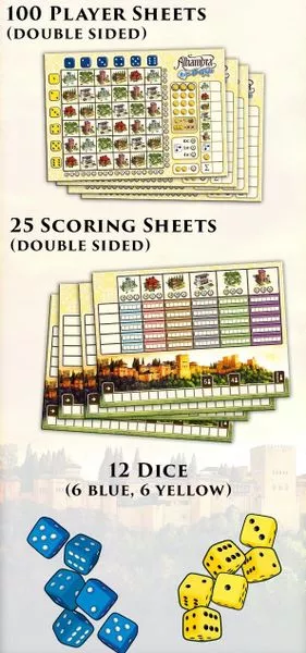 Alhambra: Roll & Write 4 Alhambra: Roll & Write - Afbeelding 2