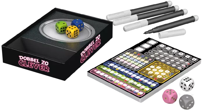 999 Games Dobbel Zo Clever - Dobbelspel 5 999 Games Dobbel Zo Clever - Dobbelspel - Afbeelding 3